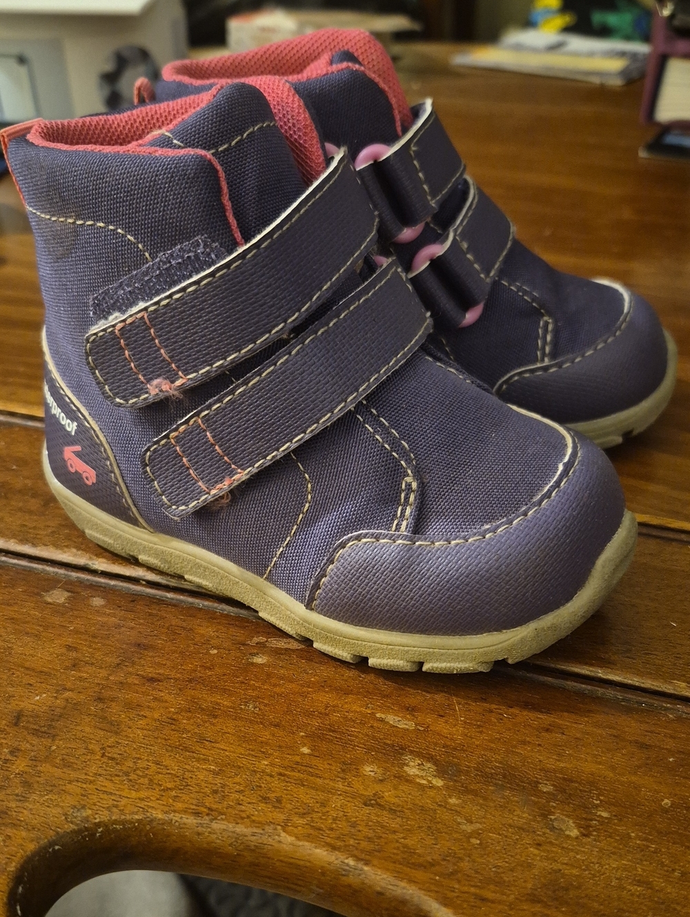 See Kai Run Sky Adapt Waterproof Purple Boots